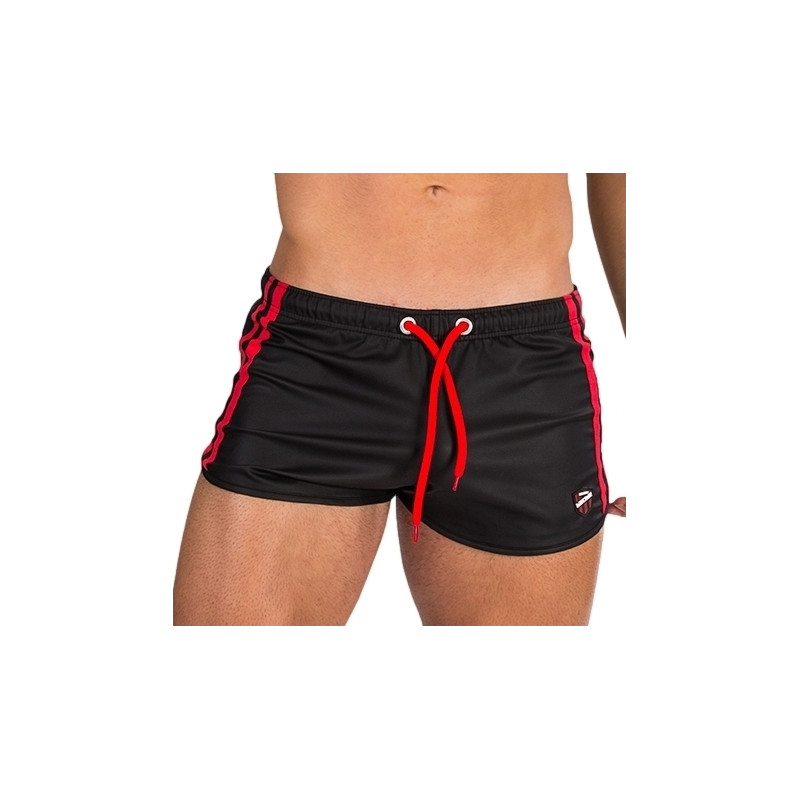 Barcode Berlin Short BYRON Laboratory Noir-Rose